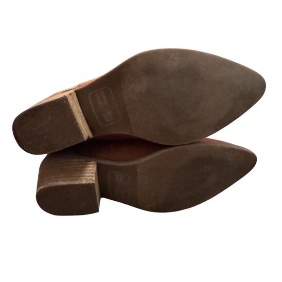 Code West Women's Western Booties Brown Vegan Suede Size 7.5 Women’s - Picture 7 of 9
